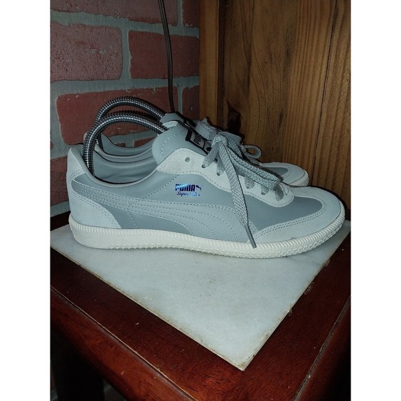 NEW WITHOUT BOX Mens Size 7.5 - PUMA Liga Super OG Gray - Picture 1 of 7